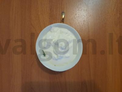 Grietinės padažas mėsai Žingsnis 3