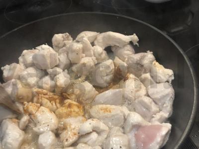 Vištiena grietinėlės padaže Žingsnis 5