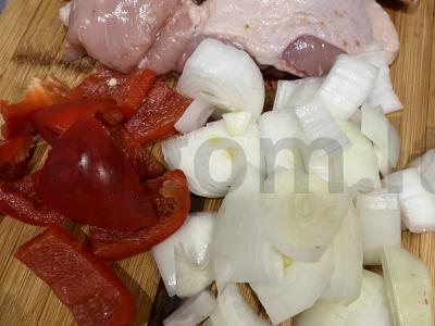 Kepta vištiena maišelyje Žingsnis 1