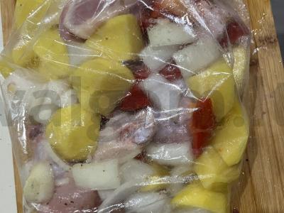 Kepta vištiena maišelyje Žingsnis 3