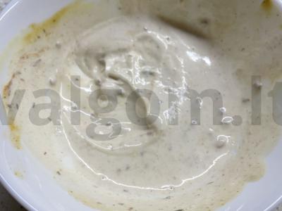 PP šašlykas su krevetėmis Žingsnis 1