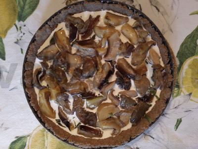 „Rudens pyragas“ su grybais ir žolelėmis Žingsnis 4