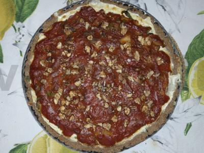 „Rudens pyragas“ su grybais ir žolelėmis Žingsnis 8