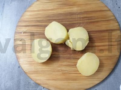 Sumuštiniai su silke ir bulvėmis Žingsnis 1