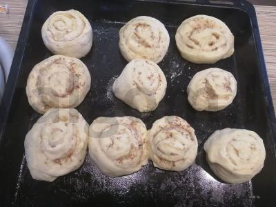 Saldžios bandelės Žingsnis 7