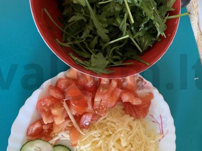 Burrito su jautienos faršu ir rukola Žingsnis 2