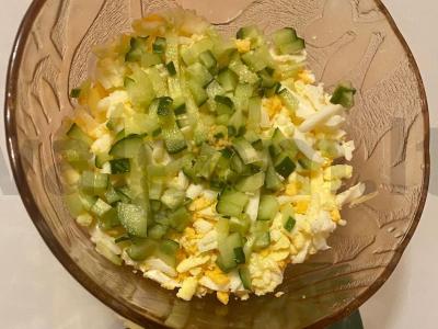 Švelnus salotas „Pelerin“ su kiauliena Žingsnis 5