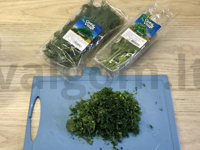 Šiltas salotas su kalakutiena Žingsnis 3