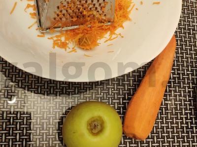 Vaisių salotas vaikams Žingsnis 1