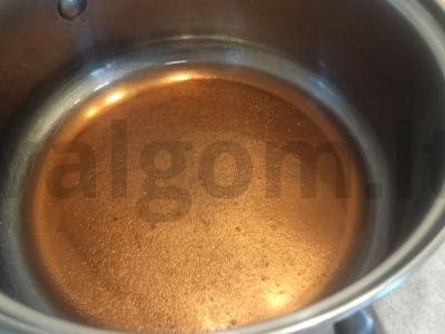 Granatų sulčių želė Žingsnis 2