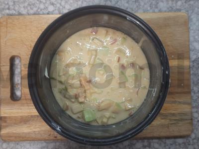 Obuolių šarlotė Žingsnis 4