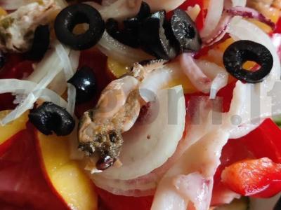 Salotas „Barracuda“ su nektarinu Žingsnis 5