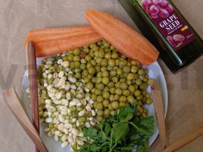 „Pupelių džiaugsmas“ Žingsnis 1