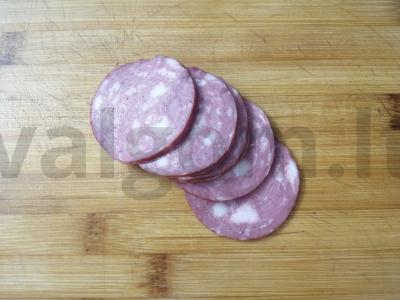 Užkandis „Sūris-dešrelė“ Žingsnis 2