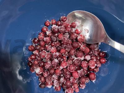 Spanguolių desertas Žingsnis 1