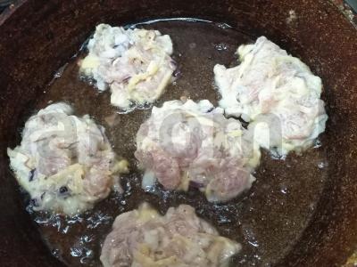 Kalakutienos sūrio kotletai Žingsnis 3