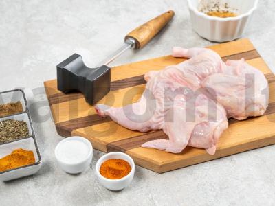 Aromatingas vištienos tabakas orkaitėje Žingsnis 1