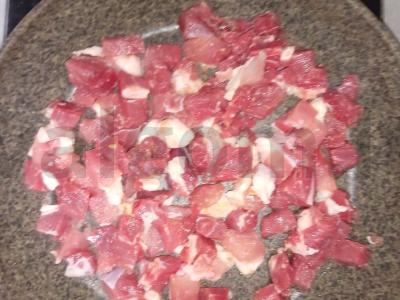 Kiaulienos padažas Žingsnis 2