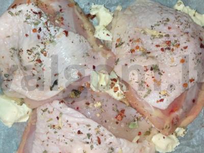 Skani vištiena su juodųjų serbentų padažu Žingsnis 1