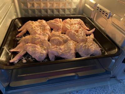 Kepti vištienos sparneliai majonezo-garstyčių padaže Žingsnis 4