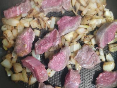 Spagečiai su jautiena ir paprika Žingsnis 2