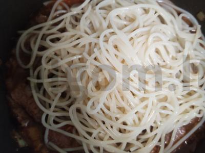 Spagečiai su jautiena ir paprika Žingsnis 4