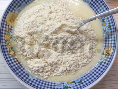 Kefyro keksiukai su džiovintais vaisiais Žingsnis 3