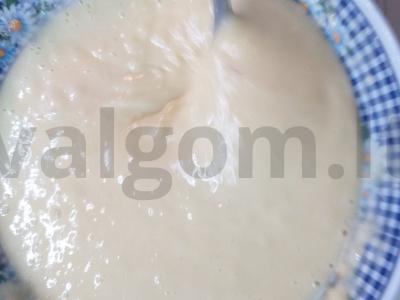 Kefyro keksiukai su džiovintais vaisiais Žingsnis 4