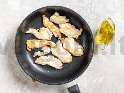 Vištienos ir ranch padažo ritinys Žingsnis 1