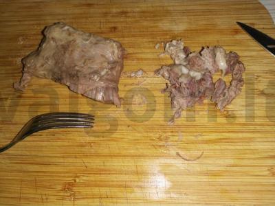 Namų šaltiena iš jautienos ir kiaulienos Žingsnis 5