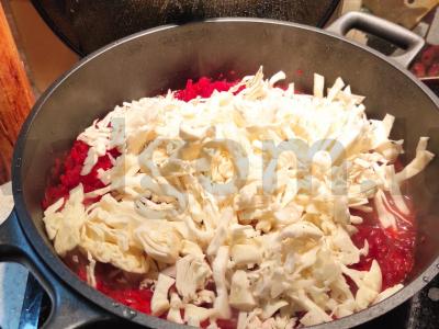 Borsčas pagal Polesiją Žingsnis 1