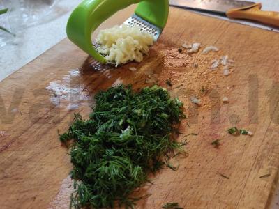 Borsčas pagal Polesiją Žingsnis 5