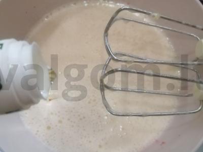 Kepinys „Bulvė“ su sūdyta karamele Žingsnis 3