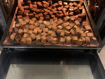 Česnakiniai skrebučiai orkaitėje Žingsnis 6