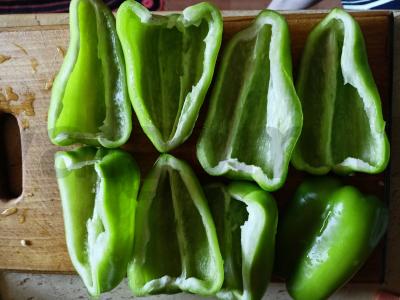 Paprikos su įdaru puselėse Žingsnis 1