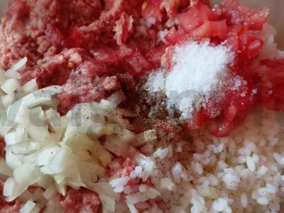 Paprikos su įdaru puselėse Žingsnis 6